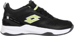 Lotto Mirage 200 Clay - all black/sharp green/asphalt - Fekete, Zöld, Szürke