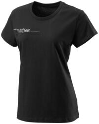 Wilson Team II Tech Tee W - black - Fekete