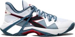 Diadora B. Icon 2 AG - white/oceanvief/salsa - Türkiz, Fehér, Piros