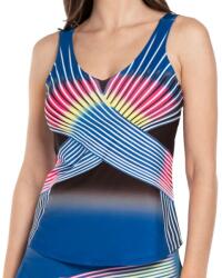 Lucky in Love Neon Lights Tank W/Bra - electric blue - Kék