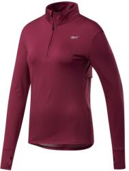 Reebok Workout Running 1/4 Zip W - punch berry - Rózsaszín