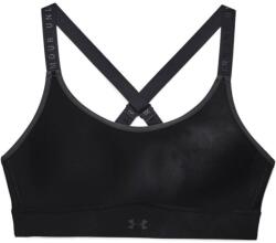 Under Armour Womens Infinity Mid Printed Bra - black - Fekete