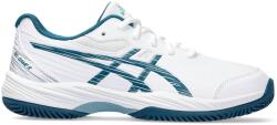 Asics Gel-Game 9 GS Clay/OC - white/restful teal - Fehér