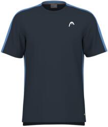 Head Boys Vision Slice T-Shirt - navy blue - Kék