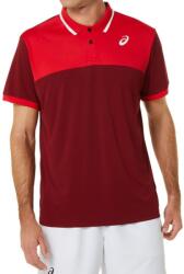 Asics Court Polo Shirt - beet juice/classic red - Piros