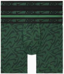 Nike Dri-Fit Ultra Stretch Micro Boxer Brief 3P - malachite geo swoosh/black/malac - Zöld