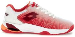 Lotto Mirage 100 II Clay W - all white/grenadine red/nectarine# 37 - Piros, Fehér