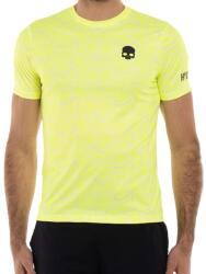 Hydrogen Allover Tennis Tech T-Shirt - fluo yellow - Sárga