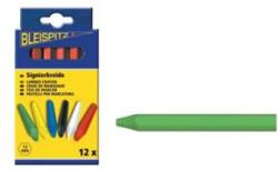 BLEISPITZ jelölő kréta zöld 12db/csomag (020811-0389)