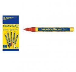 BLEISPITZ festékes ipari jelölőfilc 1 - 2mm piros 10db/csomag (020811-0197)