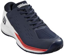 Wilson Rush Pro Ace Clay - navy blazer/white/wilson red - Kék, Piros, Fehér