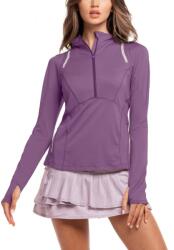 Lucky in Love Avant Garde 1.0 Architect 1/4 Zip Long Sleeve - dusk - Kék, Lila