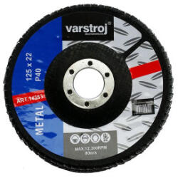 Varstroj Lamellás csiszoló 125mm P 60 Varstroj (48-14382)