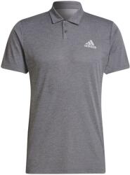 Adidas HEAT. RDY Polo M - grey three/white - Szürke