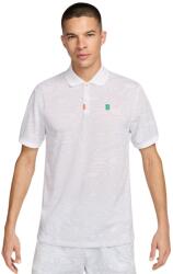 Nike Polo Dri-Fit Heritage Printed - white/white - Fehér