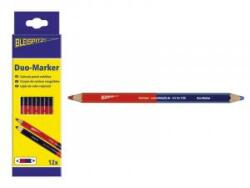Bleispitz duo-marker 175mm kék-piros ceruza 12 db/csomag (020811-0275)