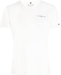 Tommy Hilfiger 1985 Regular Mini Corp Logo C-NK SS - ecru - Fehér