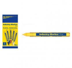 BLEISPITZ festékes ipari jelölőfilc 1 - 2mm sárga 10db/csomag (020811-0198)