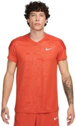 Nike Court Dri-Fit Slam RG Tennis Top - rust factor/white - Barna