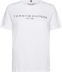 Tommy Hilfiger Regular Corp Logo C-NK SS - the optic white - Fehér