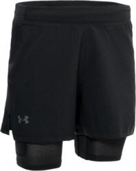 Under Armour Men's UA Iso-Chill Run 2-in-1 Shorts - black/reflective - Fekete