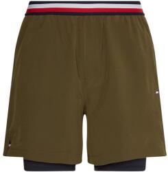 Tommy Hilfiger Essentials Training 2in1 Short - army green - Zöld