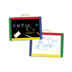 Melissa & Doug Fa Készségfejlesztő Játék, Mágneses Felíró- és Rajztábla (KN145)