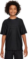 Nike Kids Dri-Fit Adventage Multi Tech Top - black/dark smoke grey/black - Fekete