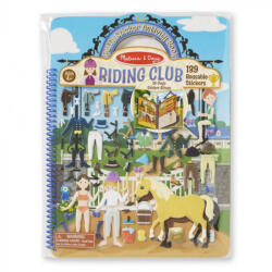 Melissa & Doug Pufi Matrica Készlet, Lovas Klub (KN941000)