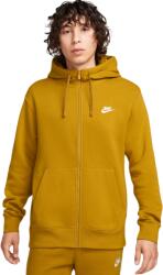 Nike Swoosh M Club Hoodie FZ BB - bronzine/bronzine/white - Barna