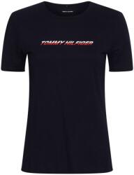 Tommy Hilfiger Regular Graphic C-NK Tee SS - desert sky - Türkiz