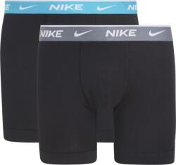 Nike Everyday Cotton Stretch Boxer Brief 2P - Fekete