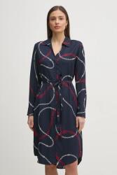 Tommy Hilfiger ruha sötétkék, mini, egyenes, WW0WW44665 - sötétkék 40