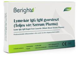 ALLTEST Beright Lyme-kór IgG/IgM gyorsteszt - 1 db tesztkészlet (ujjbegyvérből)