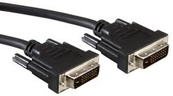 Valueline STANDARD DVI-D M - DVI-D M Adapterkábel - 3 m, Fekete