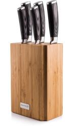  Késkészlet G21 Gourmet Stone 5 db + bambusz késtartó (6002238)
