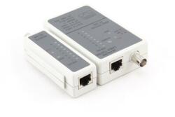 Gembird RJ-45, BNC kábelteszter fehér (NCT-1) (NCT-1)