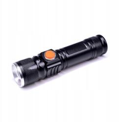 Solight Led zsebtöltő lámpa, 3W, 200lm, Usb, Li-ion WN31 (8592718025700)