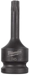 Milwaukee 1/2" Dugókulcsbetét, belső kny. csavarokhoz TX45 - 1 db (4932478061)