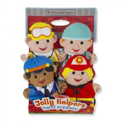 Melissa & Doug Bábjátékok, Jolly Segítők (KN9086)