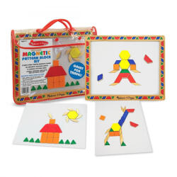 Melissa & Doug Készségfejlesztő Játék, Színeses mágneses Kirakó (KN3590)