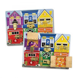 Melissa & Doug Zárak És Reteszek, Készségfejlesztő Játék (KN378500)