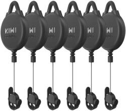 KIWI design VR kábel csigarendszer-6 db Kiwi Design V2-6 Meta Quest 2 Fekete (V2-6/Black/HJT-062)