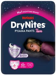 Huggies DryNites 13+, 48-60kg, Girl Conv 9 pcs éjszakai bugyipelenka