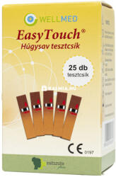 Wellmed húgysav tesztcsík 25 db