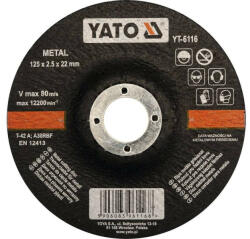 TOYA YATO 125 mm YT-6116 Disc de taiere