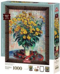 Art Puzzle Комплект пъзел, рамка и лепило Art Puzzle от 1000 части - Йерусалимски артишок (5688)