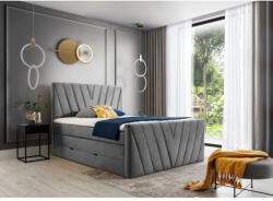 Eltap Candice 180x200 boxspring ágy szürke - mindigbutor - 515 900 Ft