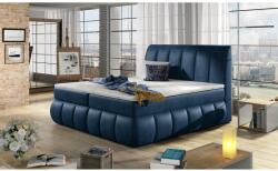 Eltap Vincenzo 140x200 boxspring ágy sötétkék - mindigbutor