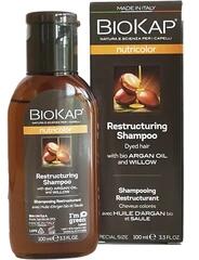 BioKap Nutricolor Helyreállító sampon festett hajra Argánolajjal 100 ml (travel size) - multi-vitamin